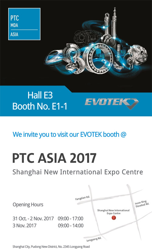 visit evotek ptc booth