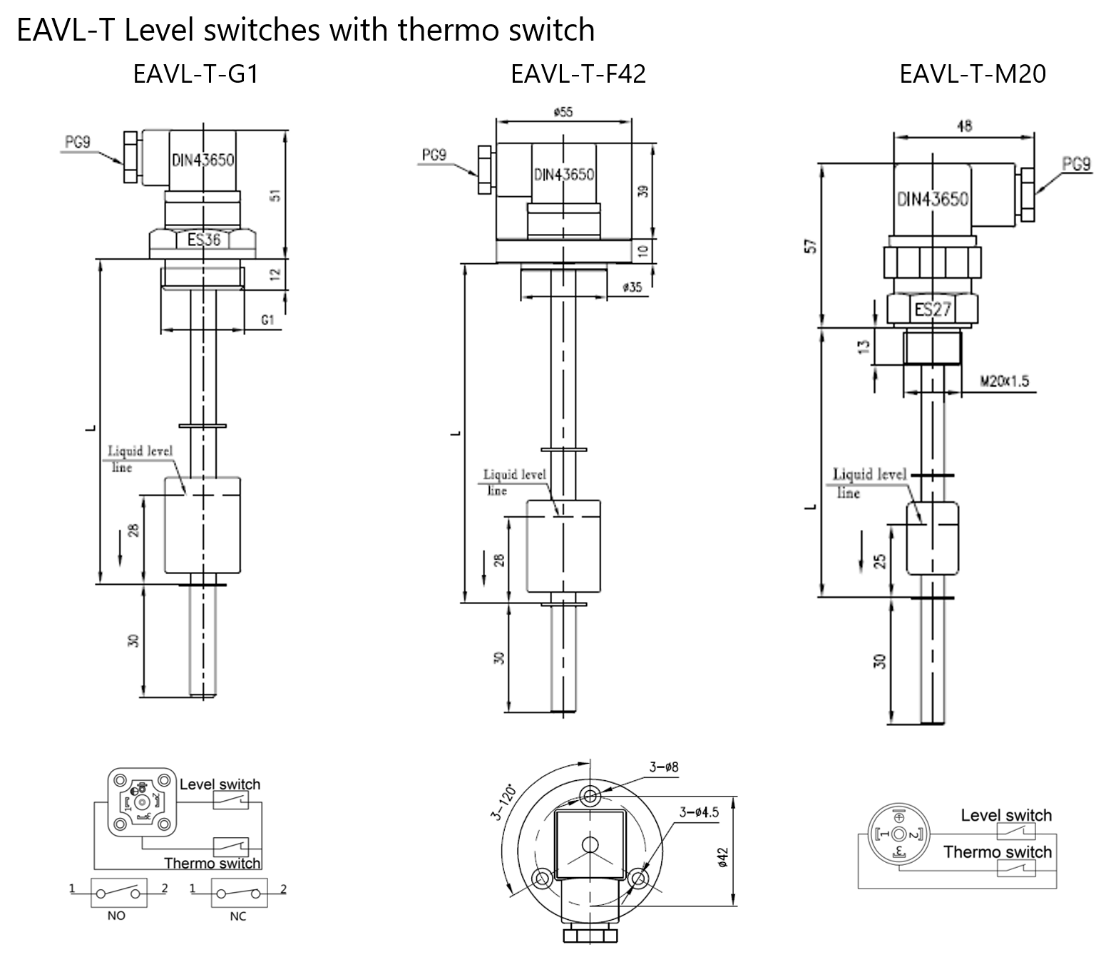 Level Switch Drawing